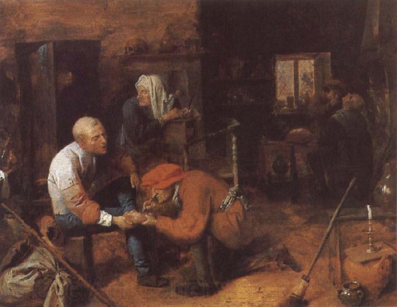 BROUWER, Adriaen The Operation Norge oil painting art